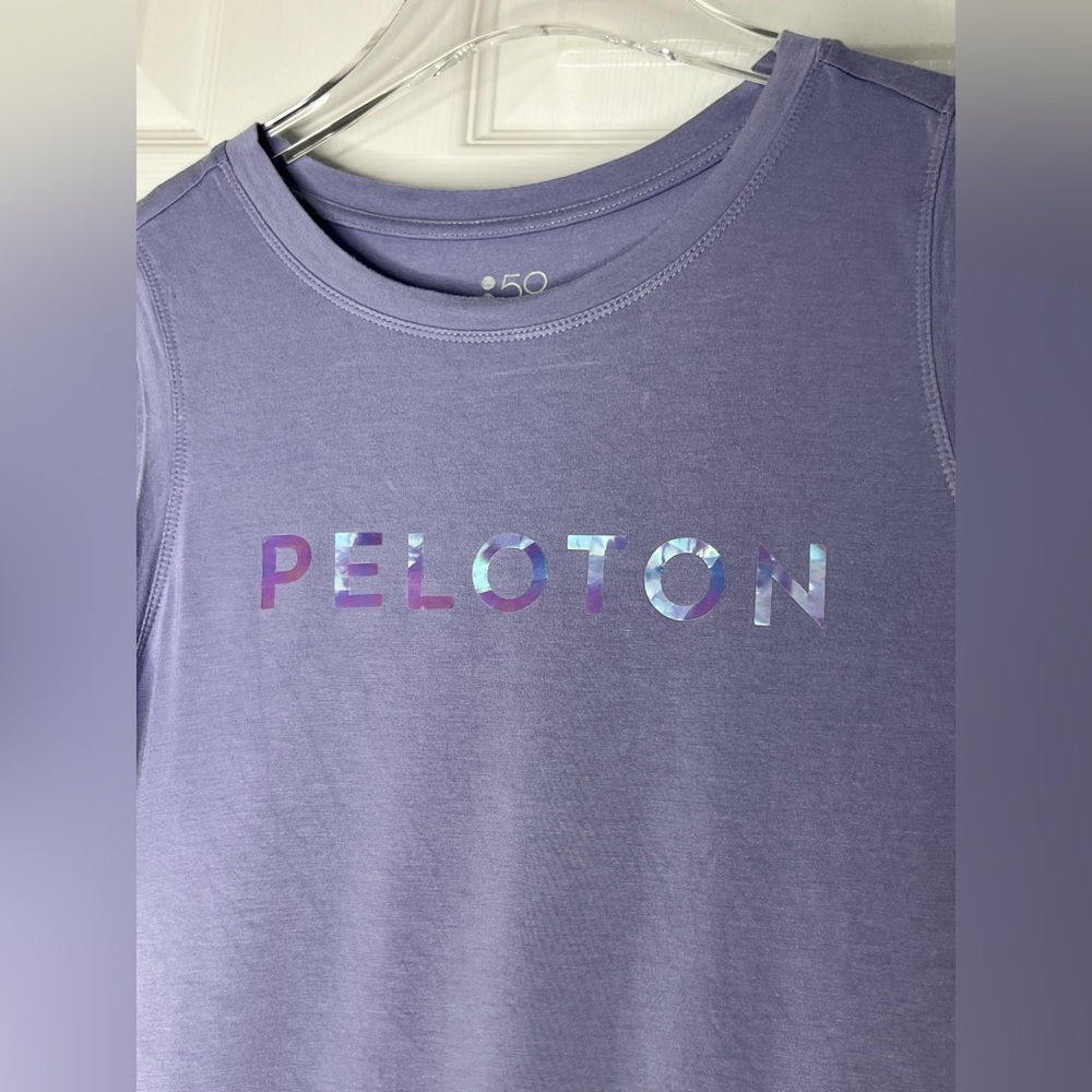 Splits59 Peleton Chrome Purple Tank Top Sz S - Picture 3 of 7